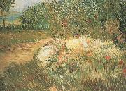 Vincent Van Gogh Corner of Voyer d'Argenson Park at Asnieres (nn04) oil painting